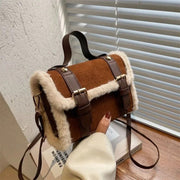 winter plush crossbody bag, view 6 - MRSLM