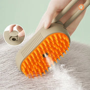 3-in-1 electric spray cat brush, view 4 - MRSLM
