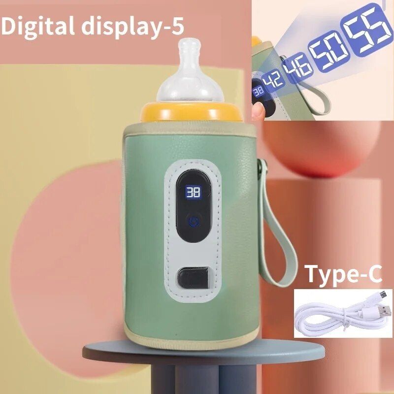 portable digital baby bottle warmer, view 2 - MRSLM