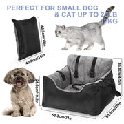 soft small dog car seat, view 7 - MRSLM