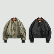 women's retro varsity bomber jacket, view 7 - MRSLM