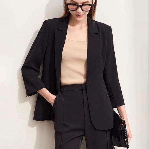 minimalist women's blazer - MRSLM