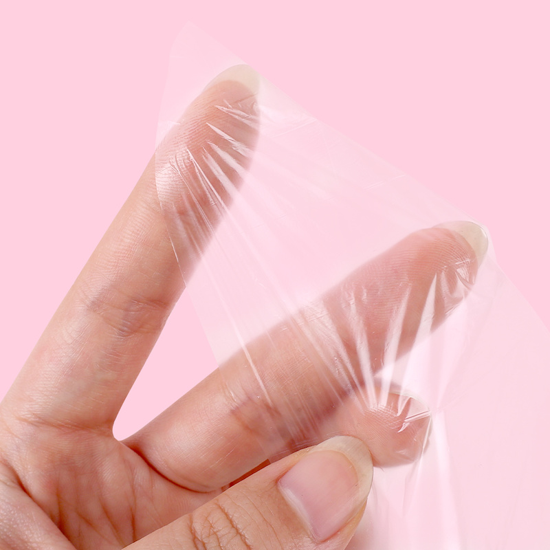 disposable plastic film facial masks, view 6 - MRSLM
