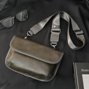 men's plaid shoulder bag, view 18 - MRSLM