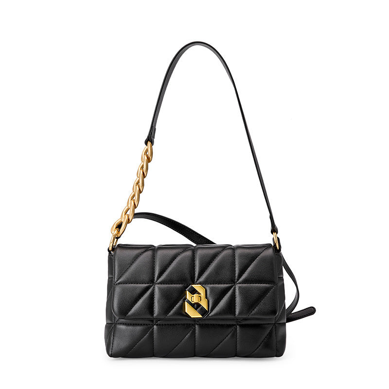 Leather crossbody bag, view 3 - MRSLM