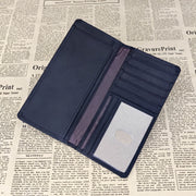Men's crazy horse leather long wallet, view 7 - MRSLM