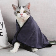 extra-large absorbent pet bath towel, view 4 - MRSLM