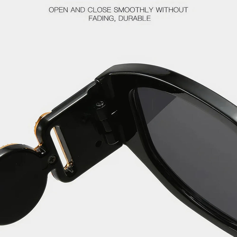 Retro irregular square sunglasses, view 7 - MRSLM