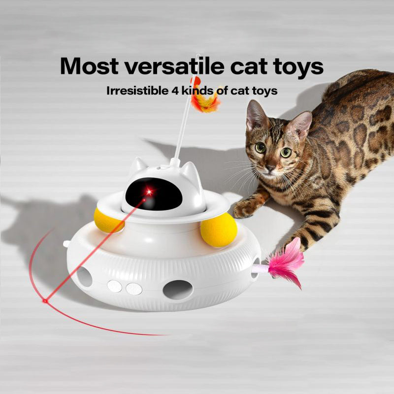interactive cat teaser toy, view 3 - MRSLM