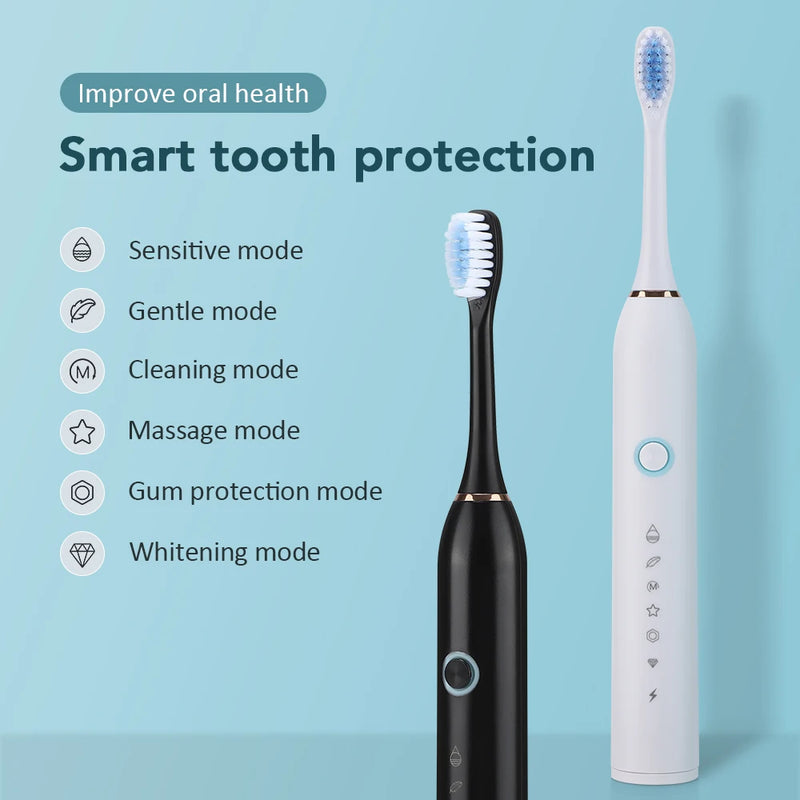 sonic electric toothbrush, view 4 - MRSLM