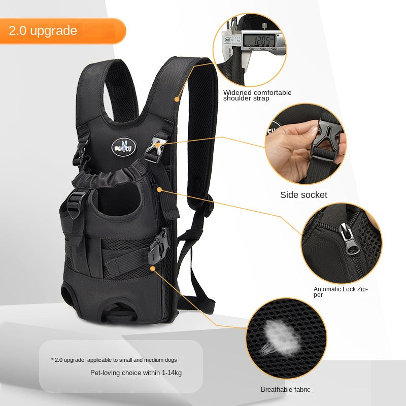dog carrier backpack, view 11 - MRSLM