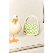 Checkerboard crossbody bag, view 9 - MRSLM