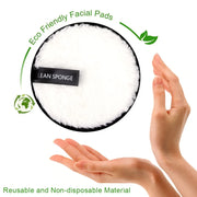 makeup remover microfiber cotton pads, view 8 - MRSLM
