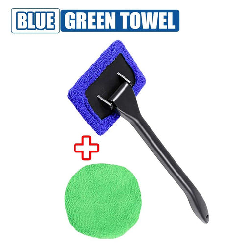 long-handle car window cleaning brush, view 2 - MRSLM