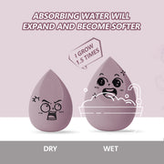 4-piece makeup sponge set, view 8 - MRSLM