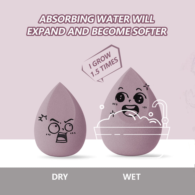 4-piece makeup sponge set, view 8 - MRSLM