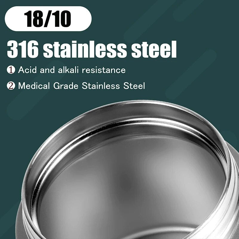 Vacuum insulated stainless steel lunch box, view 8 - MRSLM