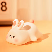 Cute rabbit silicone night lamp, view 6 - MRSLM