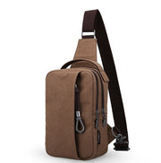 canvas crossbody bag, view 9 - MRSLM