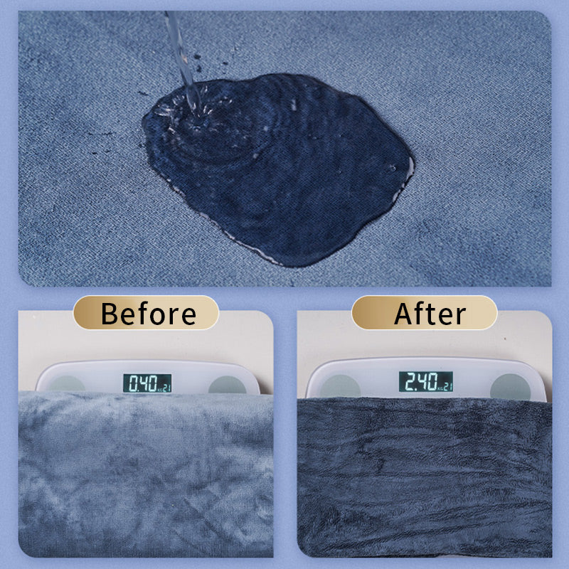 absorbent pet bath towel, view 4 - MRSLM