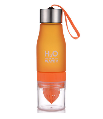 colorful frosted plastic water bottle, view 20 - MRSLM