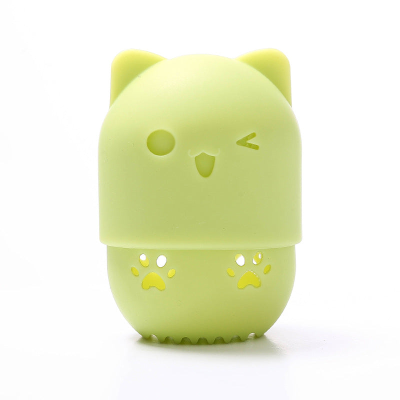 silicone cosmetic blender sponge holder, view 7 - MRSLM