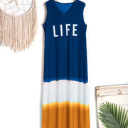 women's long cotton vest dress - MRSLM