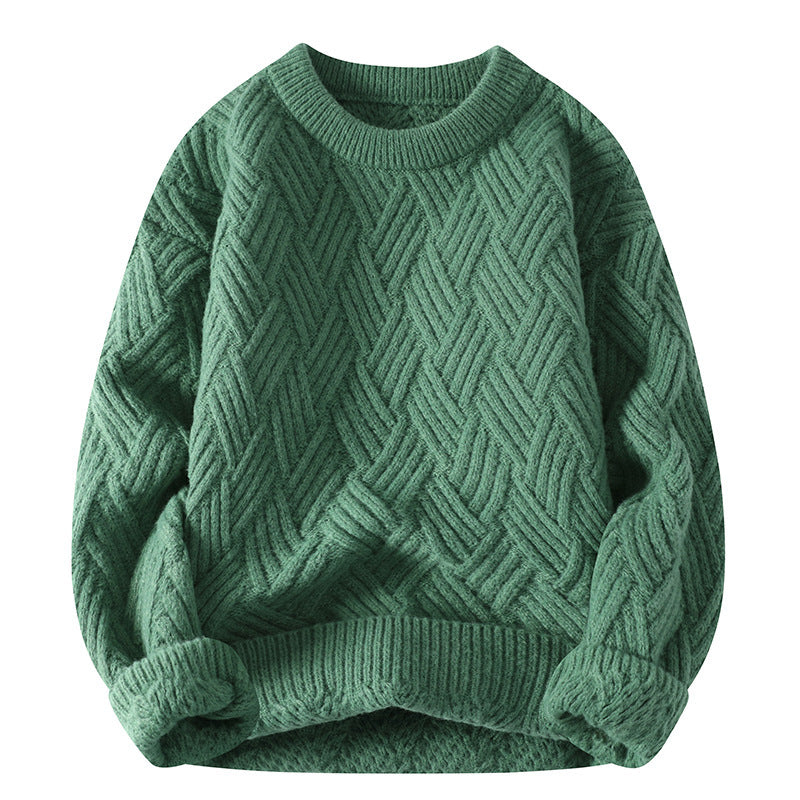 men's loose pullover sweater, view 5 - MRSLM