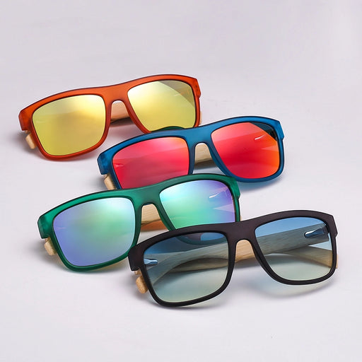 men's bamboo sea gradient sunglasses - MRSLM