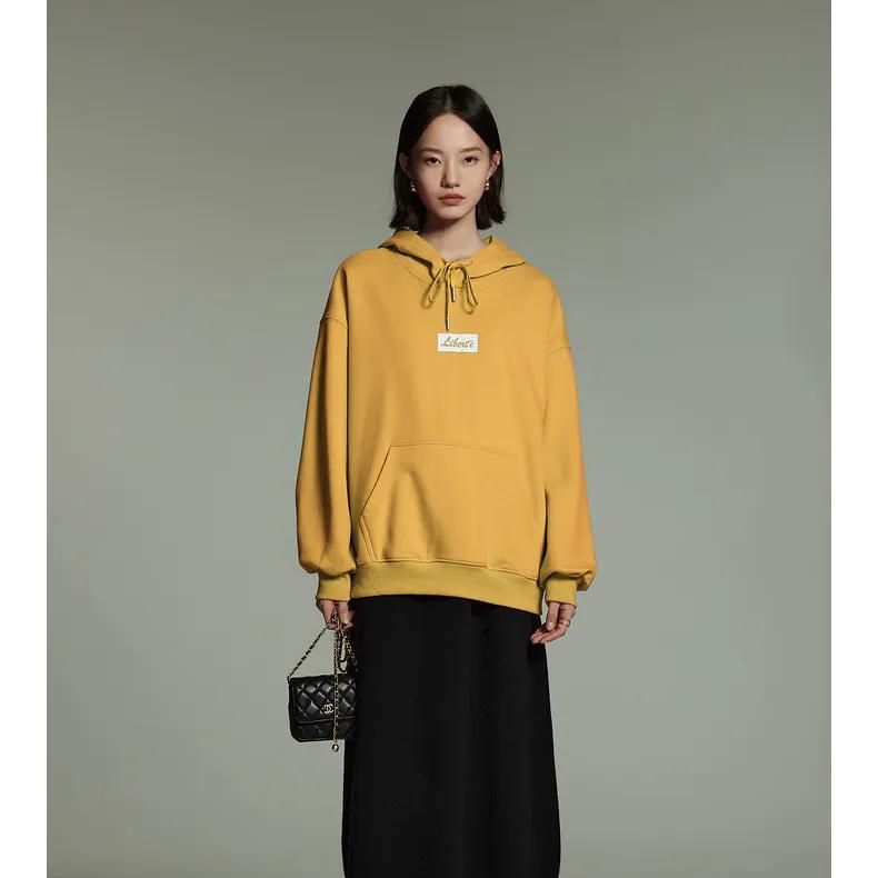 winter plush hoodie for women, view 9 - MRSLM