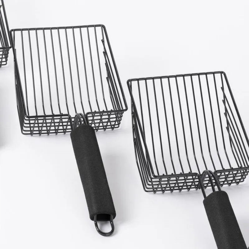 stainless steel cat litter scoop, view 5 - MRSLM