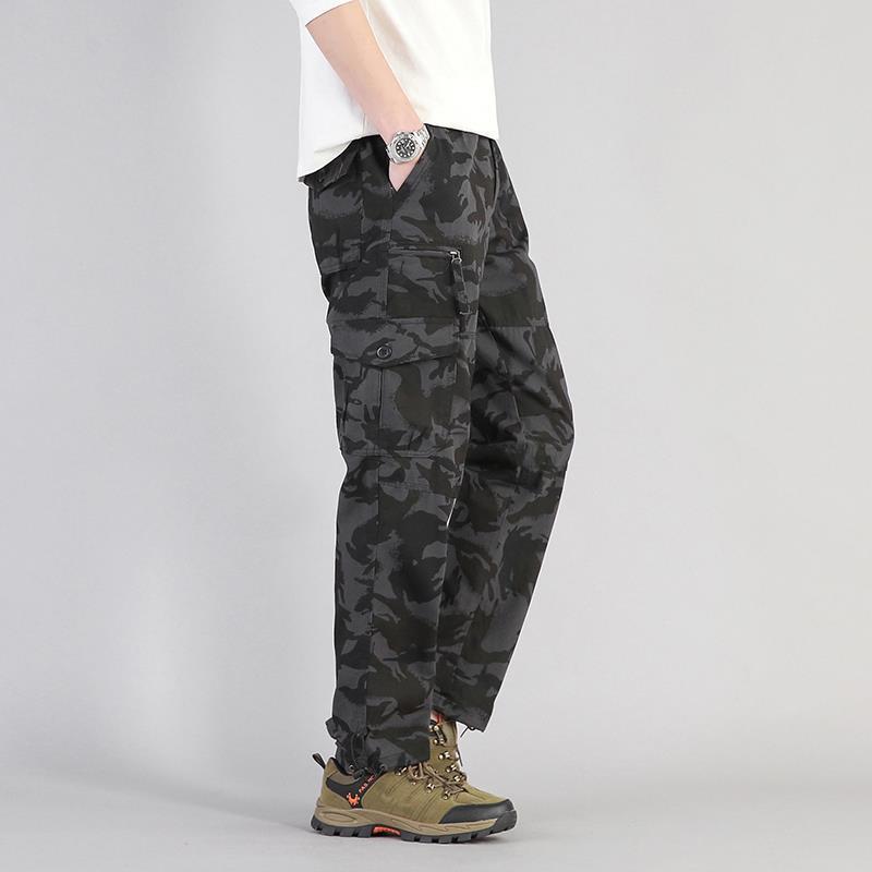 men's loose straight retro overalls, view 13 - MRSLM