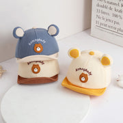 bear ear baby baseball cap, view 7 - MRSLM