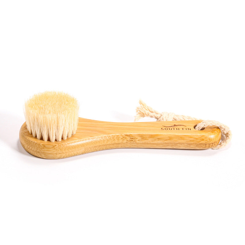 bamboo facial cleansing brush, view 6 - MRSLM