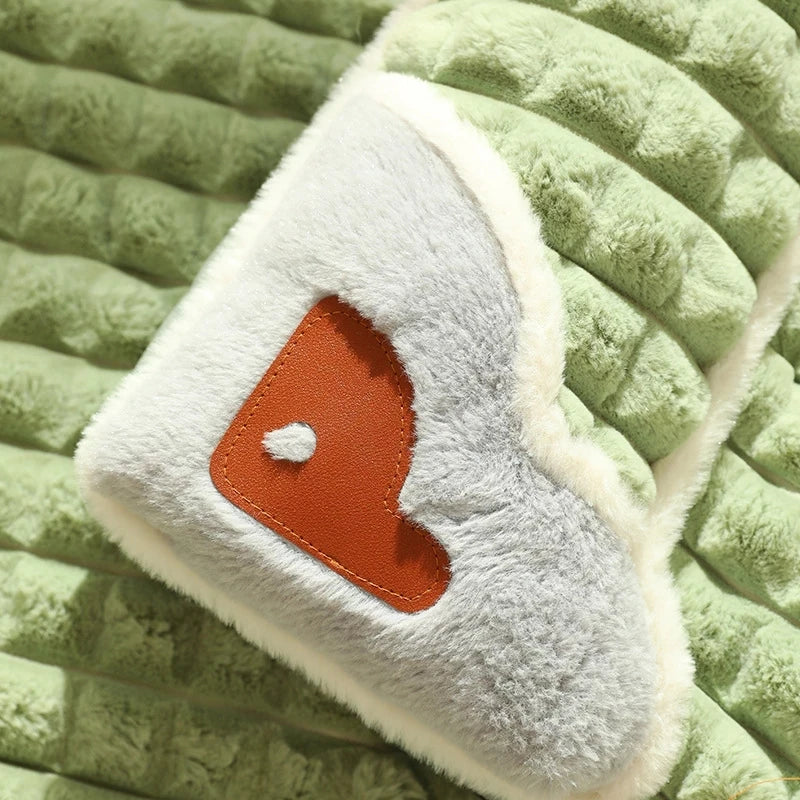 Fluffy warm removable washable pet mat, view 6 - MRSLM