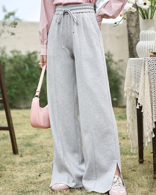 High-waisted wide leg pants, view 2 - MRSLM