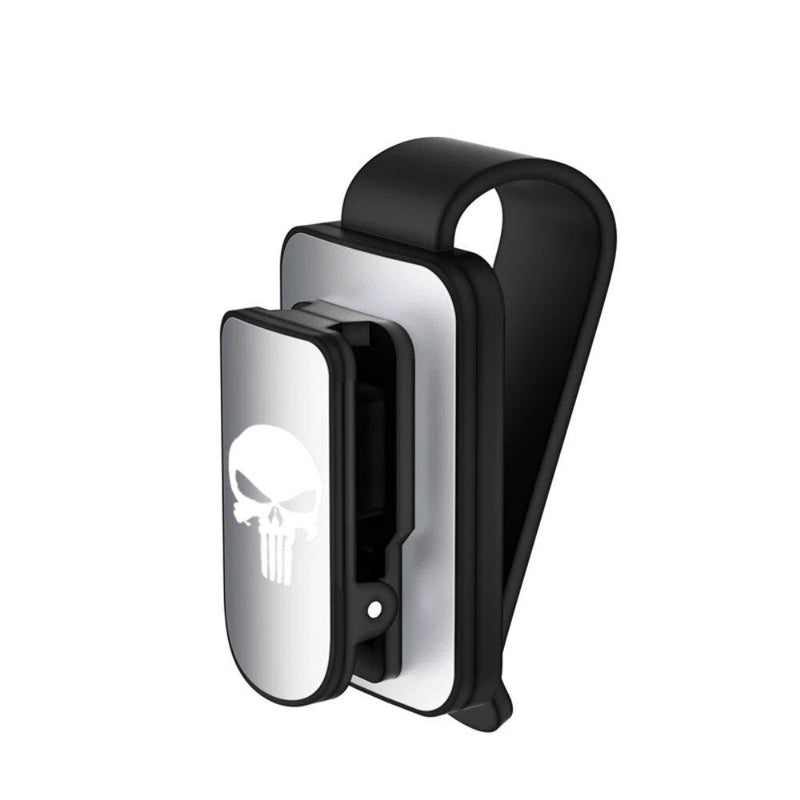 Car visor sunglasses and card holder, view 4 - MRSLM