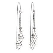 S925 silver fashion earrings, view 2 - MRSLM