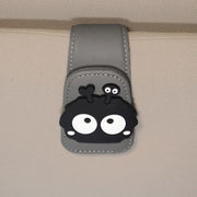 car visor sunglasses case and clip, view 5 - MRSLM