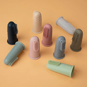 silicone baby finger toothbrush, view 12 - MRSLM