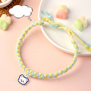 cute pet collar with bear pendant, view 2 - MRSLM