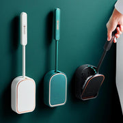flexible silicone toilet brush with holder - MRSLM