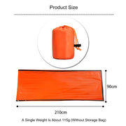 emergency blanket thermal sleeping bag, view 5 - MRSLM