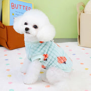 strawberry fleece vest for dogs and cats - MRSLM