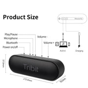 portable bluetooth speaker ipx7, view 8 - MRSLM