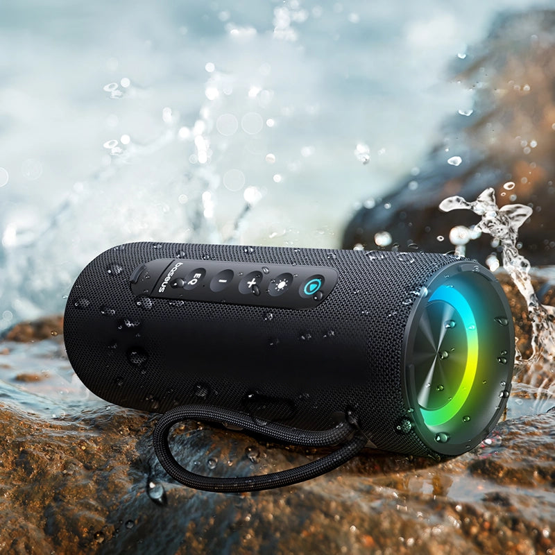 portable bluetooth speaker ipx5, view 2 - MRSLM