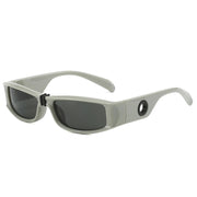 retro rectangle sunglasses, view 11 - MRSLM