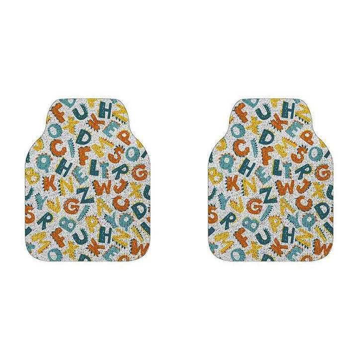 Universal Cartoon Pattern Waterproof Car Floor Mats