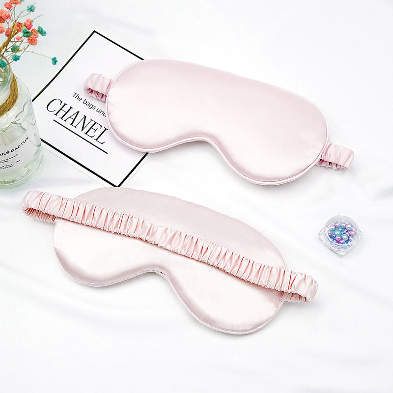 imitated silk sleep eye mask, view 2 - MRSLM