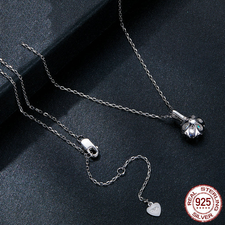 S925 silver clavicle chain, view 2 - MRSLM